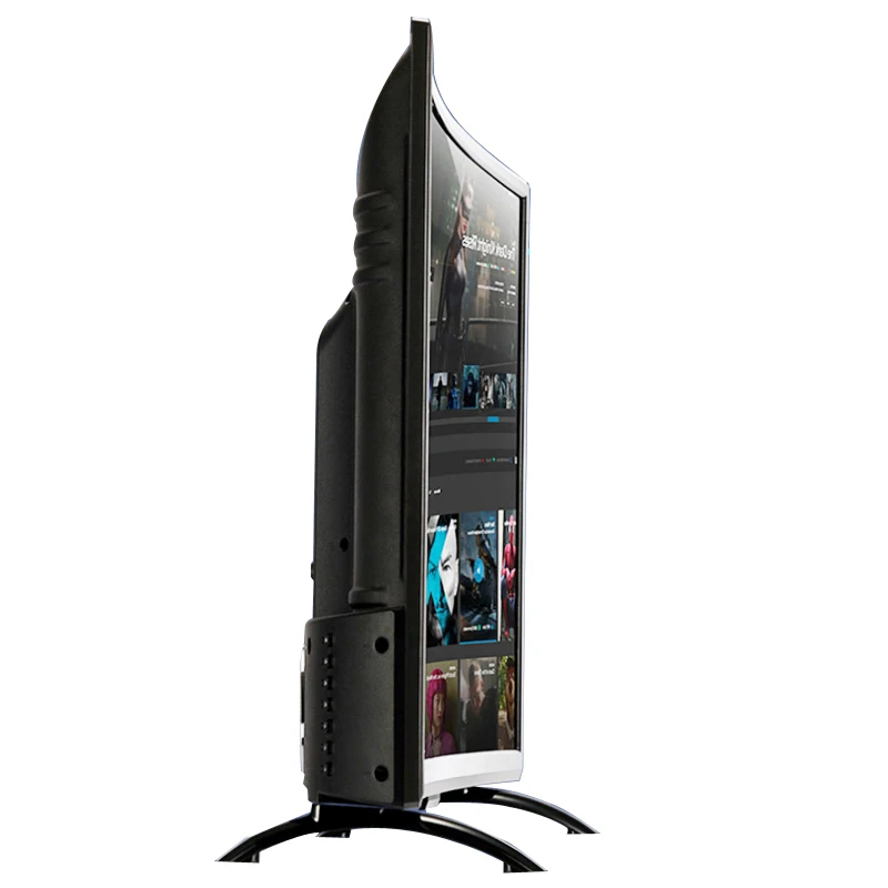 Новый 32 &quot65&quot 75 дюймов дешевый китайский телевизор HD 4K Smart LED изогнутый