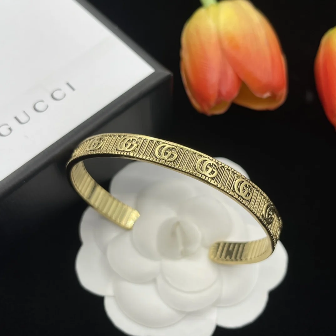 браслет GUCCI Модные цветные блестящие регулируемые браслеты Элегантный изящный