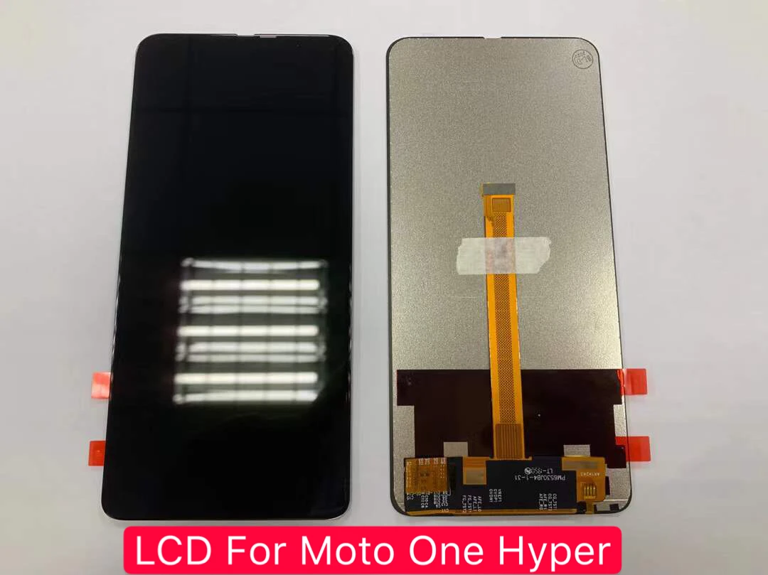 

Original 6.5" LCD Pantalla For MOTO One Hyper XT2027 LCD Display Touch Screen Assembly Digitizer For Moto One Hyper LCD Pantalla
