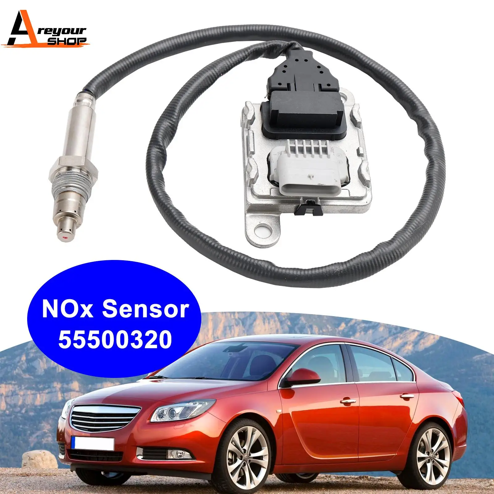 Areyourshop Датчик Nox 2 задний для Vauxhall Insignia 0 CDTi 170HP B20DTH 55500320
