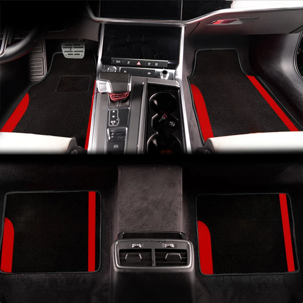 

4pc Universal Carpet Floor Mats for Car Truck SUV 4 Colors