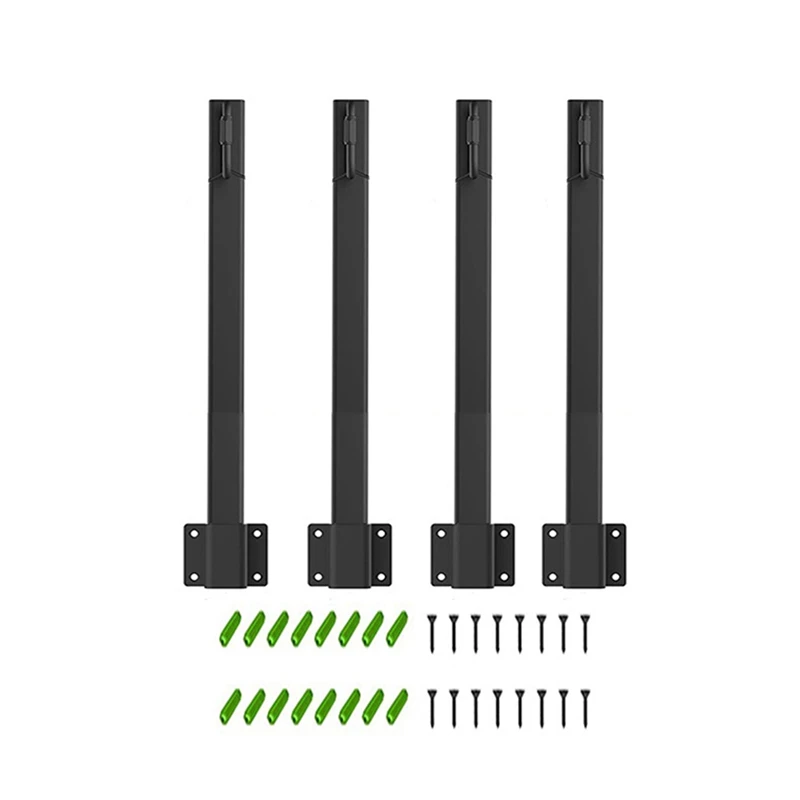 

4 Pack String Light Pole Freestanding Adjustable Easy To Install Outdoor Supplies