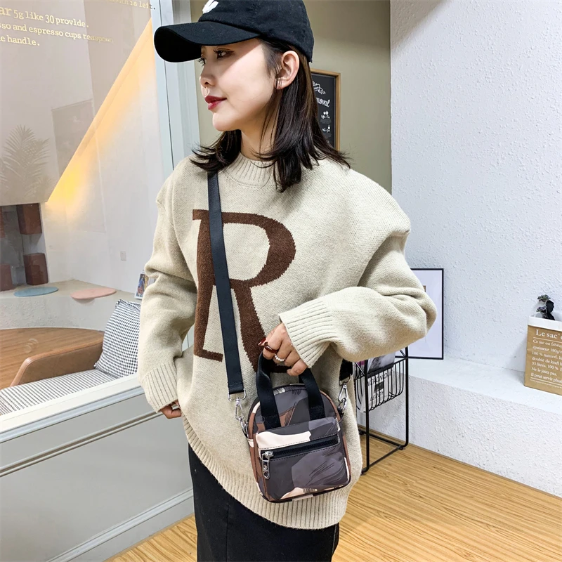 

Сумка-мессенджер, женская сумка, новинка 2022, сумка-мини, нейлоновая сумка через плечо из ткани Оксфорд, сумки через плечо для женщин