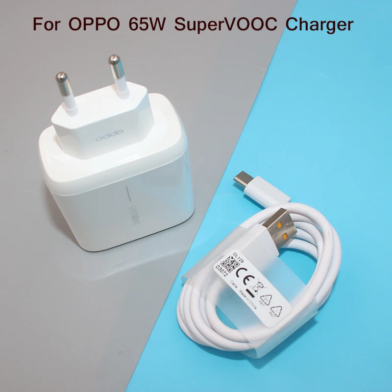 

Оригинальное зарядное устройство для OPPO Find X5 X3 X2 ACE Reno 5 6 7 8pro 65 Вт Super VOOC/Дротика Быстрая зарядка настенный адаптер для Realme GT NEO 2 2T