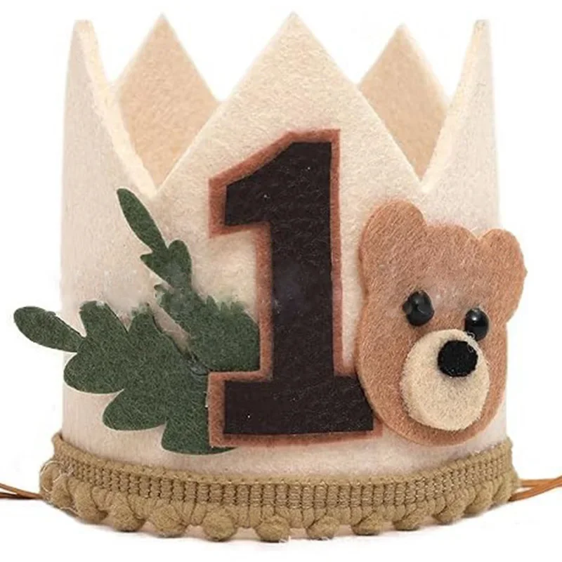 

Детские шапки Gooparty Корона Медведь