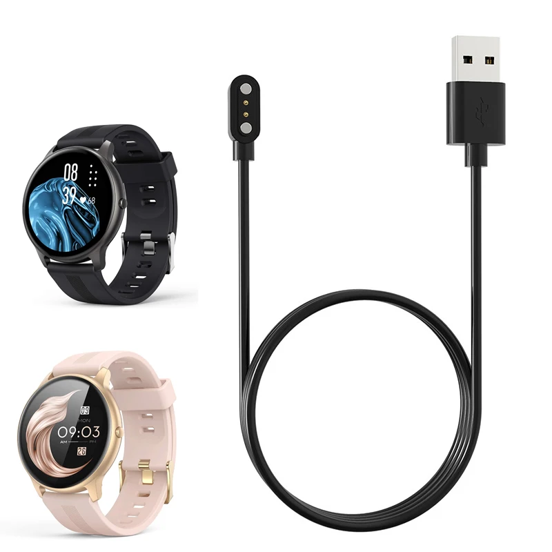 

Smartwatch Dock Charger Adapter Magnetic USB Charging Cable for AGPTEK LW11 Sport Smart Watch Power Charge Wire Accessories