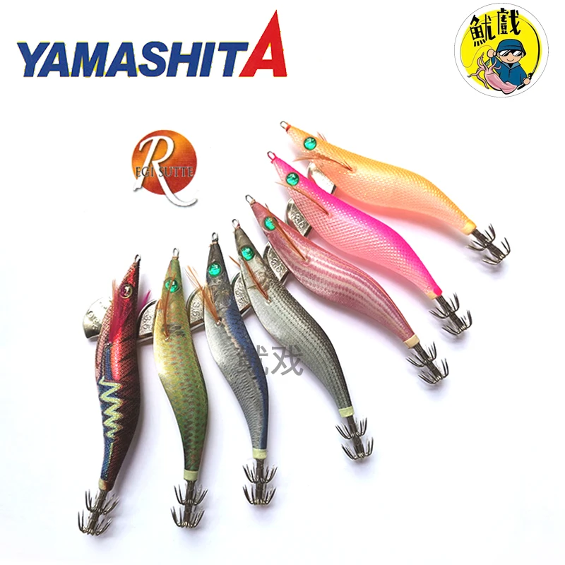 

Японская YAMASHITA 3.5 искусственная, крючок для кальмара, для морской рыбалки и искусственная приманка, шлемовая деревянная приманка