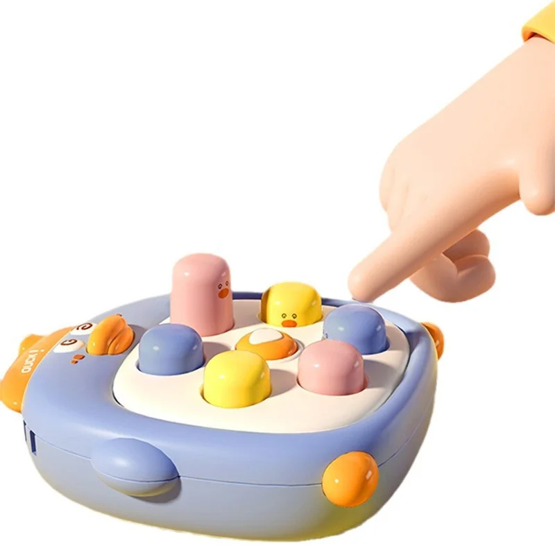 Фото 1 шт. Mini Whack Game Toys Игрушки для малышей для мальчиков и девочек 3 4 5 6 7 8 лет, игрушка Whack Game Mole, развивающая интерактивная игрушка №5