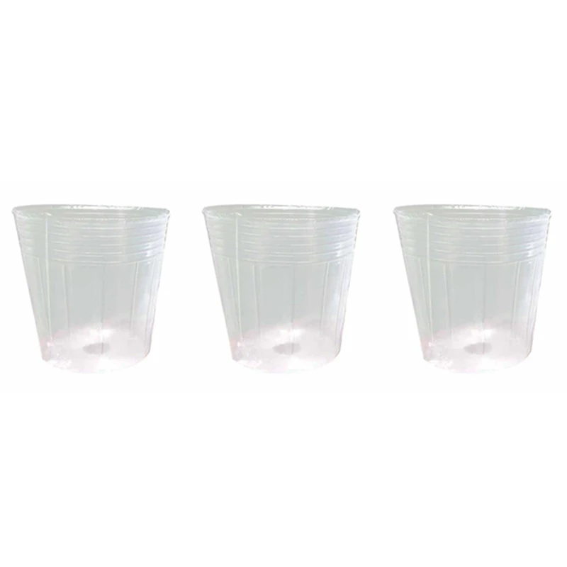 

150PCS Transparent Seedling Cup Succulent Orchid Transparent Pot Nutrition Bag Seedling Cup Nutrition Bowl Flower Pot