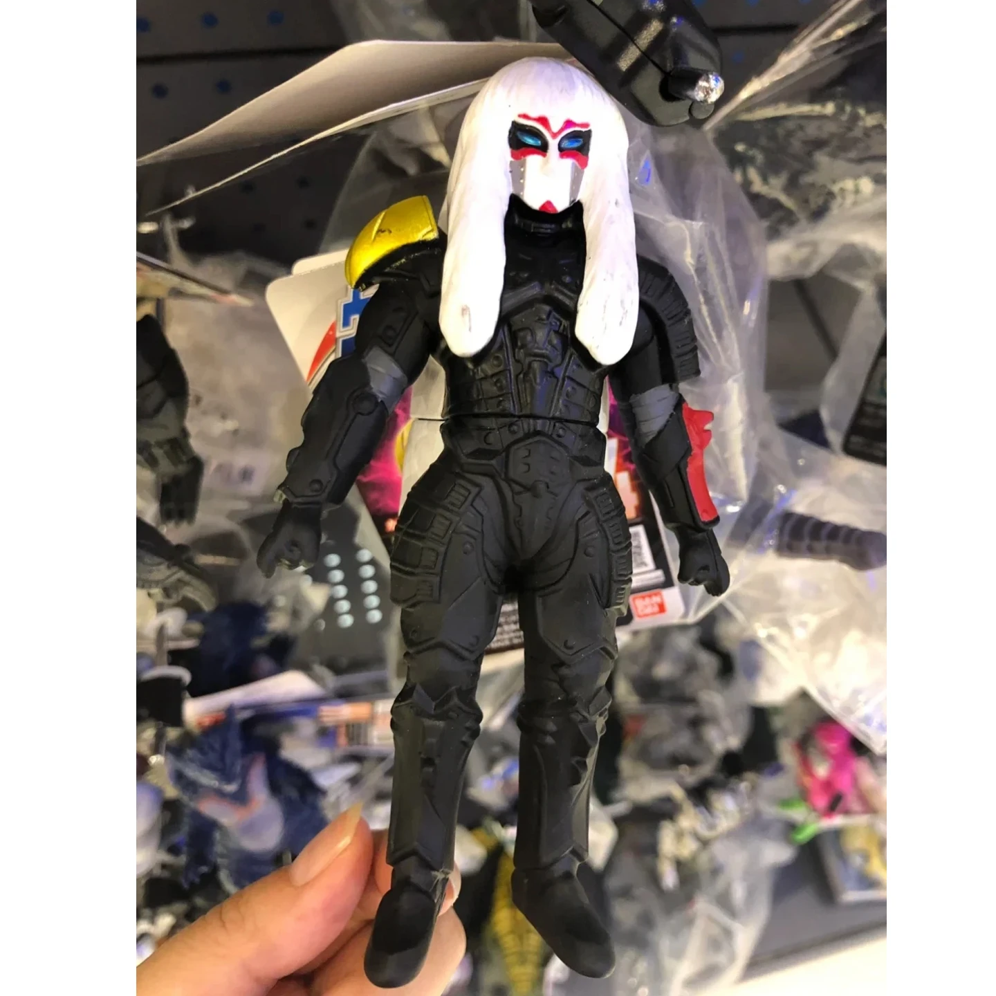 Фигурка-меха Мусасин из серии Bandai Ultra Monster 500, мягкая виниловая модель Софуби, для коллекционеров-энтузиастов, для демонстрации на столе, подарок. (art.: 3920dd055a149) - 3920dd055a149