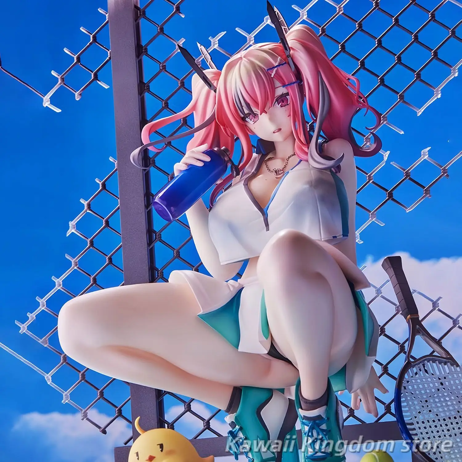 Фото Azur Lane USS Bremerton ПВХ подставка осанка орнамент персонажи мультфильмов фигурка экшн-фигурка игрушка украшение дома дети №1