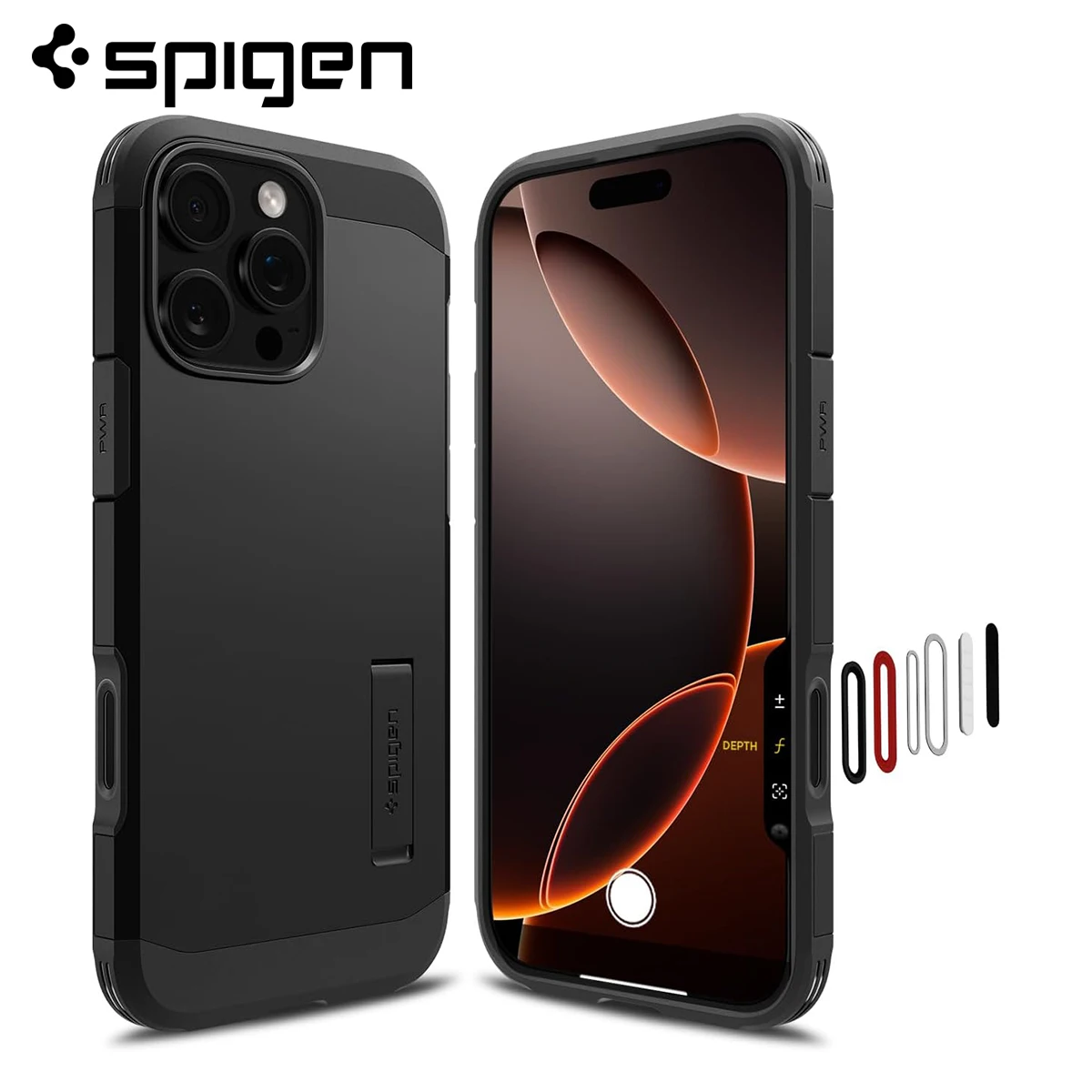 Чехол MagFit Magsafe Spigen Tough Armor T (Ai) для iPhone 16 Pro Max/16 с кнопкой управления камерой