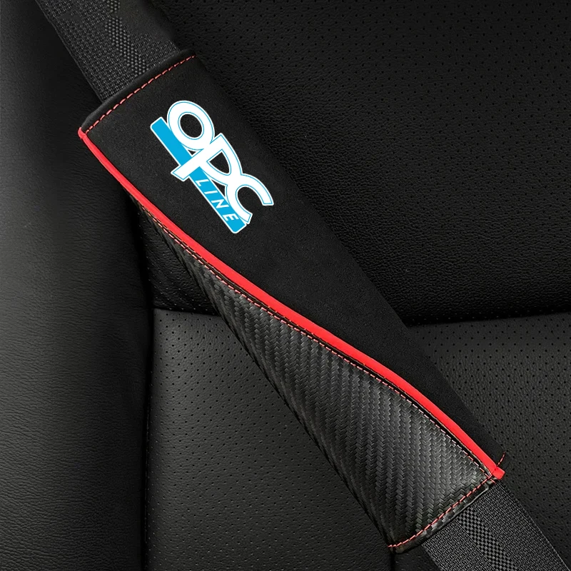 2 шт. замшевые чехлы на ремни безопасности для Opel OPC Line Astra H G J K F Zafira A Corsa B C D Mokkav