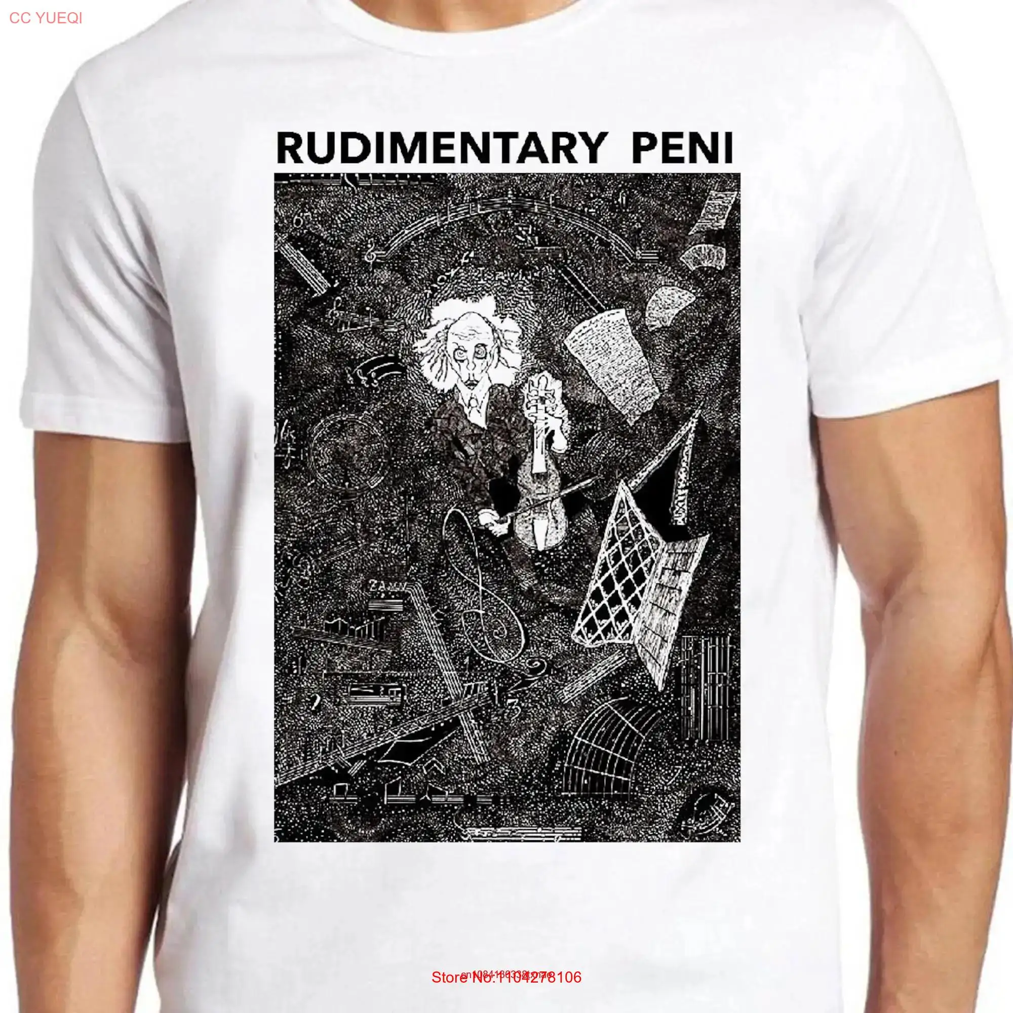 Футболка Rudimentary Peni B2070 Cacophony Leftover Crack Crass Punk Retro Cool Top с длинными или короткими