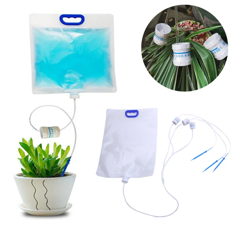 

3L/3.5L/6L Plant Irrigation Bag Automatic Watering Bag Adjustable Garden Pots Drip Needle Device Garden Watering Water Bag