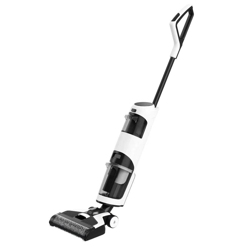 

Cordless Wet Dry Vacuum Cleaner and Mop, Handheld Home Hardwood Floor Vacuum Washer, Dirty/Clean Water Tank, Self-Cleaning