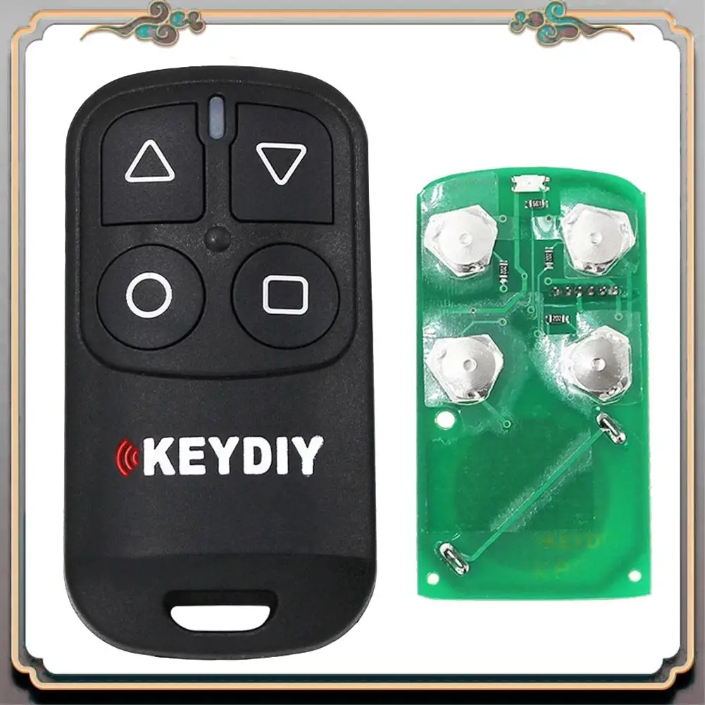 Фото A73Q-KEYDIY KD B32 4-кнопочный дистанционный ключ для гаражных ворот для KD900 KD200 URG200 KD-X2 KD MINI Remote Master №3