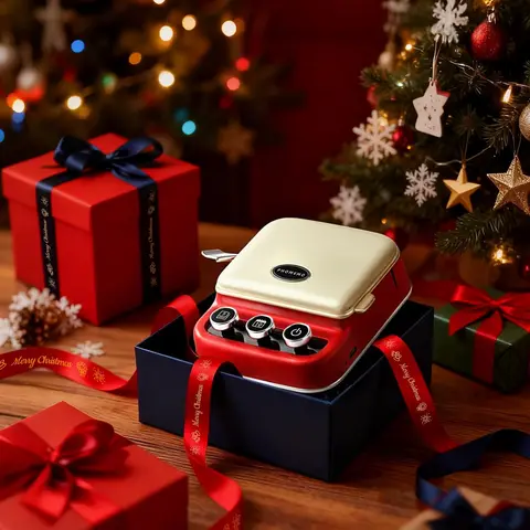 Лента Zodzi для Phomemo A30/P15, темно-синяя, золотой текст