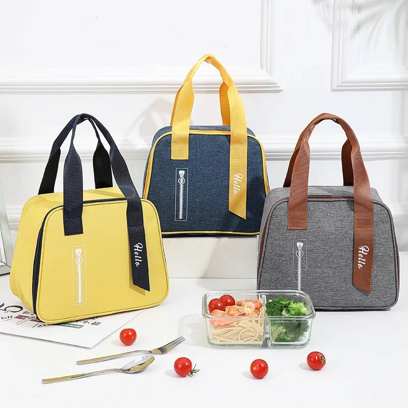 

Insulated Bento Bag Students Can Carry Lunch Bag In Hand Japanese Bento Bag Insulated Portable Thermal Insulation Lunch Box