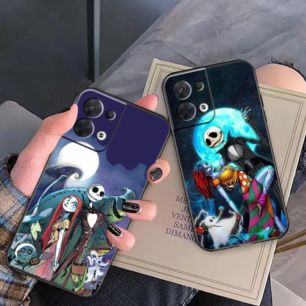 

Case For OPPO RENO 10 8 8T 7 7Z 6 6Z 5 4 3 2 2F PRO PLUS 4G FIND X2 X3 X5 5G Case Capa Funda The Nightmare Before Christmas