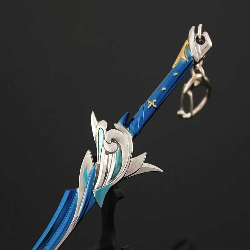 22 См Genshin Impact Haran Geppaku Futsu Kamisato Ayato Реплика Катана Игрушечный Меч С Металлическим