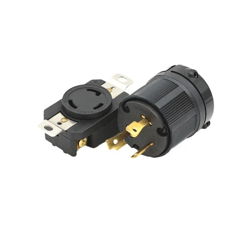 Xiongda американский стиль с тремя отверстиями N абсолют L6-30P вилка питания 30A 250V