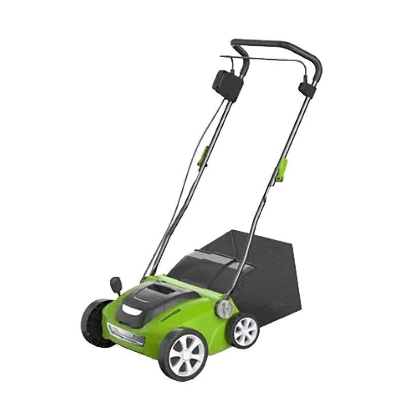 Hantechn 2*20 В 3 в 1 аэратор для газона электрический Dethatcher Walk Behind грабли скарификатор