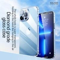 dropshipping for iphone 12 pro max case tempered glass super clear cover transparent shell with camera full coverage protector