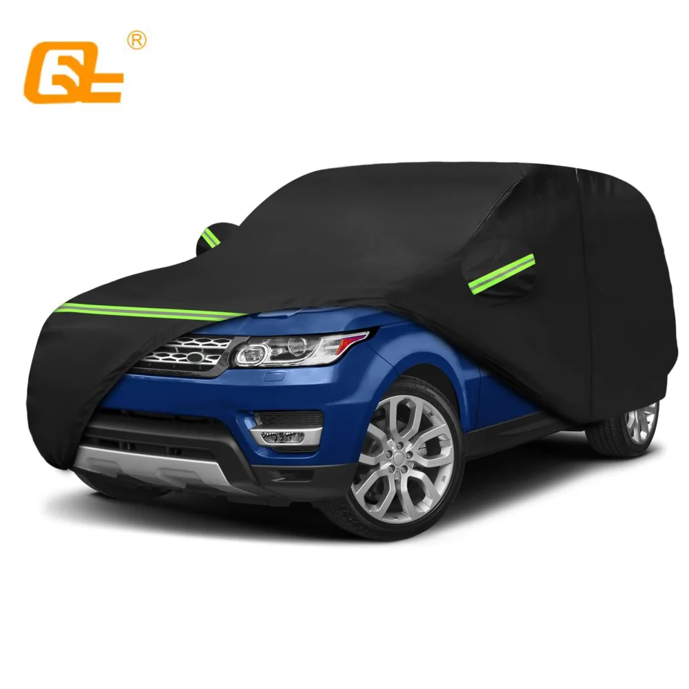 Фото Водонепроницаемый автомобильный чехол на заказ, подходит для Land Rover Range Sport 2013-2025, всепогодный, с молнией двери, защита от снега, дождя, пыли и града №1