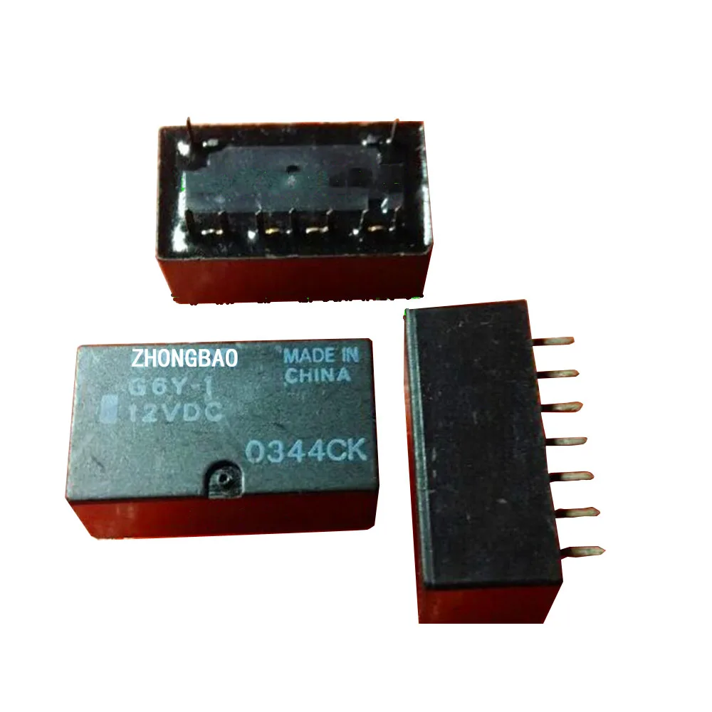 

G6Y-1 12VDC G6Y-1-12VDC G6Y-1-DC12 High Frequency Relay 12VDC 9 Pins