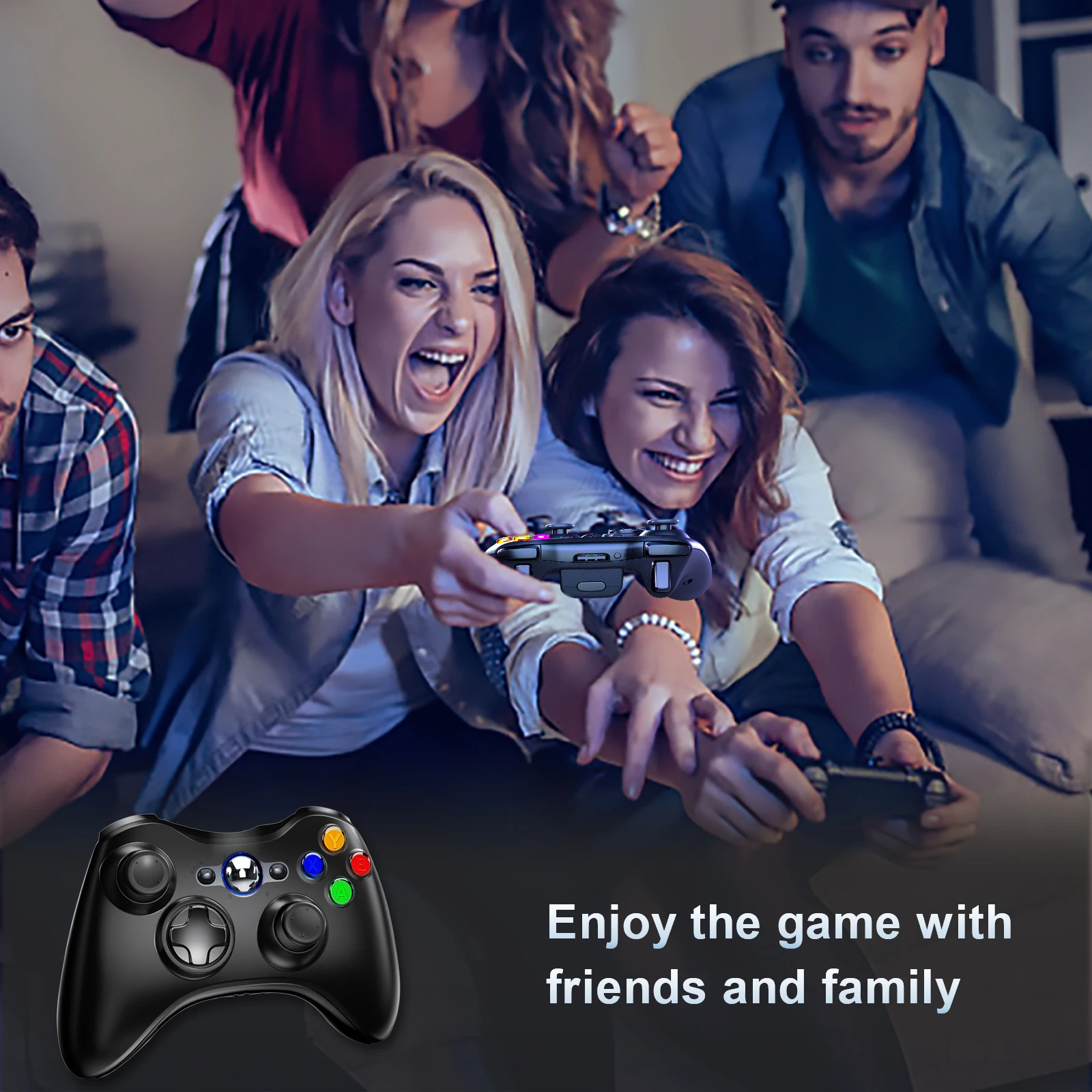Беспроводной геймпад для Xbox 360 контроллер 2 4G джойстик Microsoft XBOX ПК Windows 7/8/10 игровой