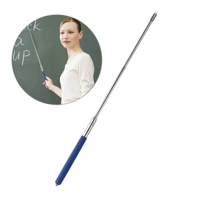 

TINKSKY Hand Pointer Extendable Telescopic Retractable Pointer Handheld Presenter Classroom Whiteboard Pointer