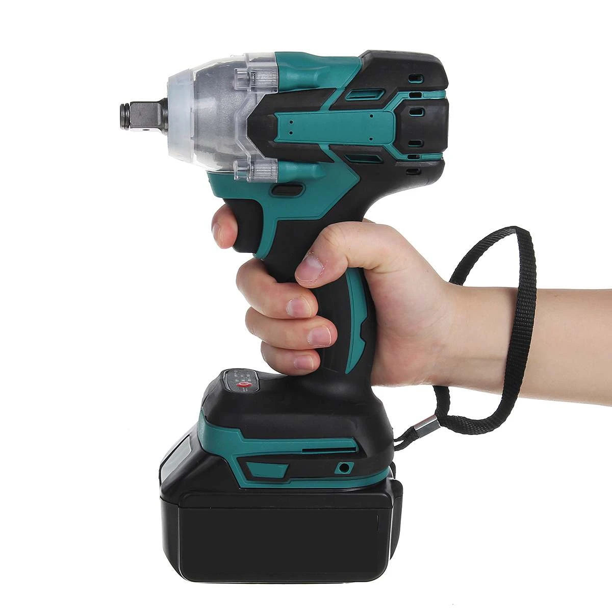 Бесщеточный беспроводной электрический ударный гайковерт перезаряжаемый