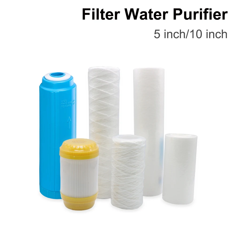

Filter Water Purifier 5 inch/10 inch Laser Deionized Resin Filter for Fiber Laser Chiller