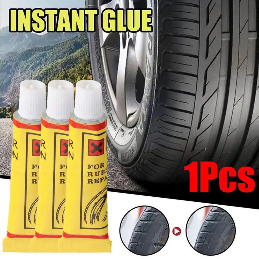 

6ml Car Tire Repairing Glue Wheel Tyre Inner Tube Puncture Motorcycle Bike Universal Portable Repairing Glues Auto Repair Tools