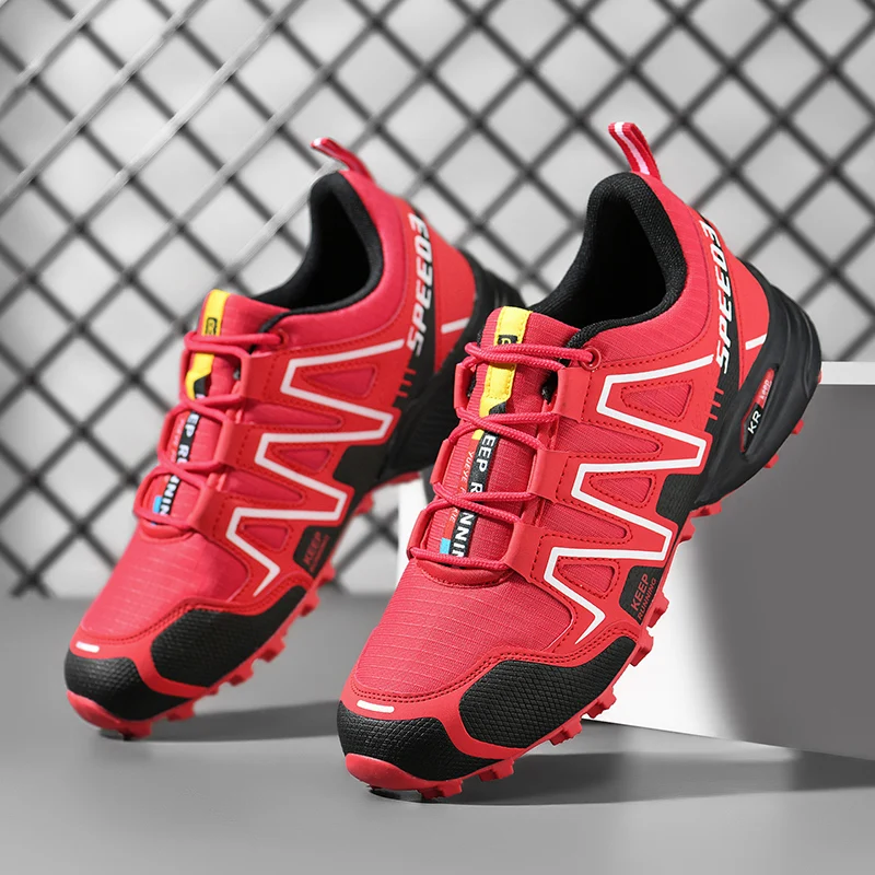 Large size leisure sports outdoor shoes Hiking shoes 39-48 mesh surface sports casual hiking shoes