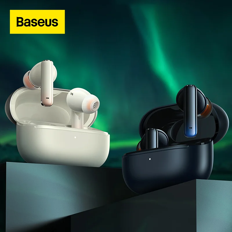 

Baseus Storm1 Adaptive ANC Bluetooth 5.2 Earphones TWS Earbuds, HiFi Sound Quality, Dynamic Noise Cancellation, APP Functions