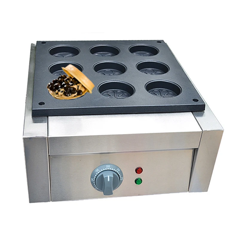 

1 PC 9 hole Electric type Red Bean Cake Machine Wheel Cake Machine Small Cake Machin Sanck Food Machine