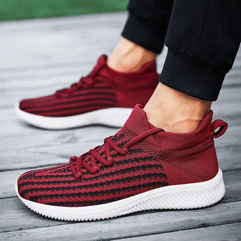 

2021 уличная Мужская спортивная обувь, удобная и универсальная Летающая тканая модная спортивная обувь для мужчин shoes39-46 5z