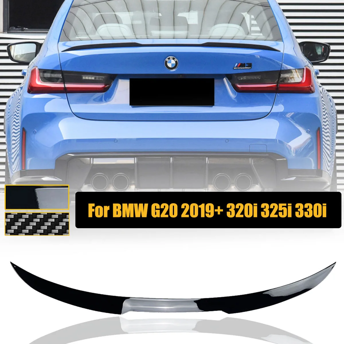 

G20 Rear Spoiler Wing For BMW 3 Series 2019 2020 320i 325i 330i Tail Trunk Lid Highkick Cover Body Kit Car Accessories