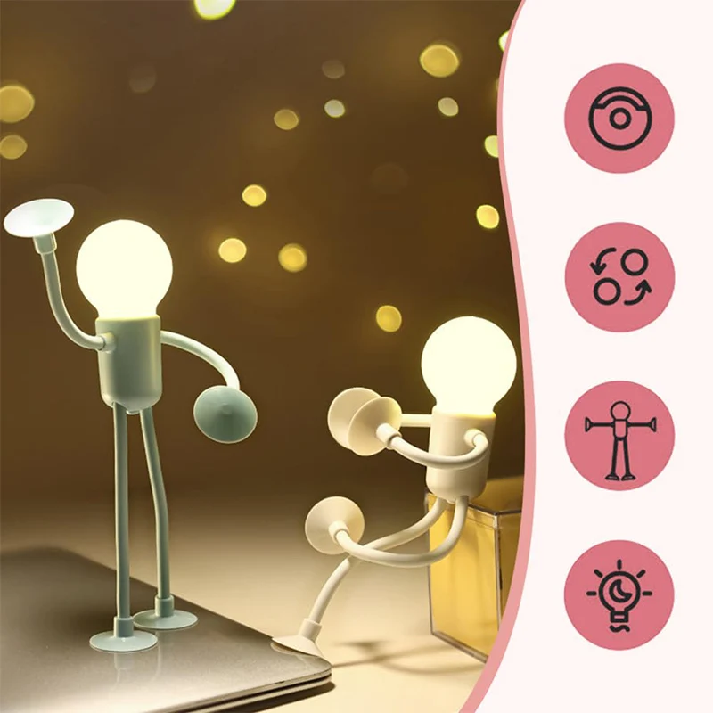 Сменная форма забавный ночник спортсмена универсальная лампа креативная