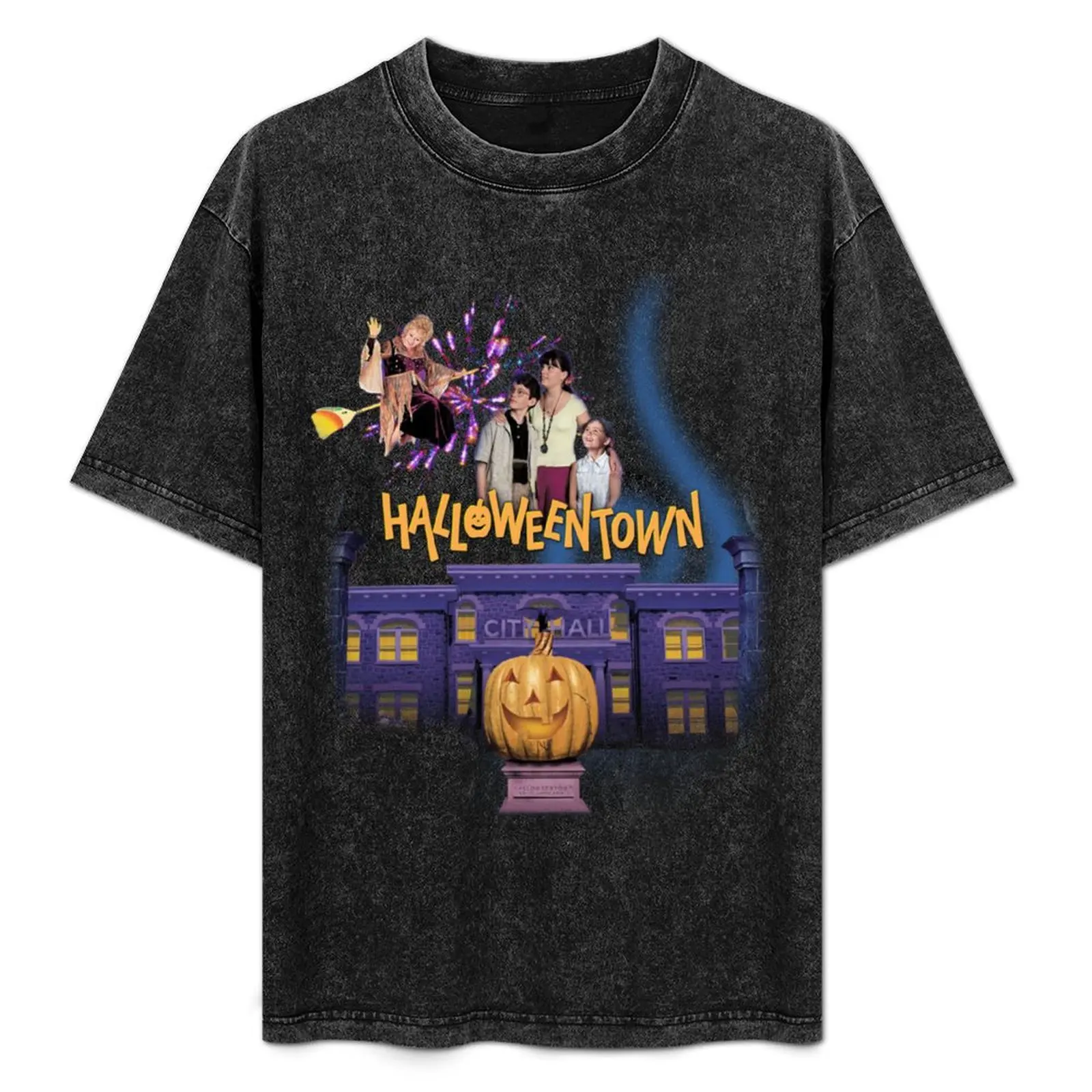 Футболка HalloweenTown новые подарки и футболки одежда по индивидуальному заказу