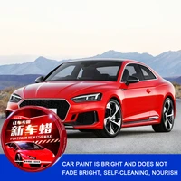 car wax maintenance new car decontamination glazing protective wax paint care nano coating micro scratch repair red accessories