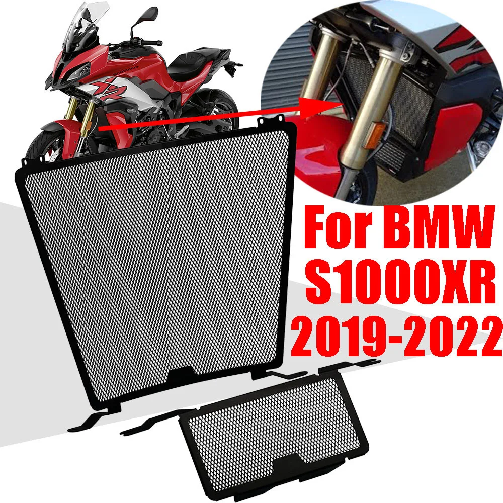 

For BMW S1000 S 1000 XR S1000XR 2019 - 2021 2022 Motorcycle Accessories Radiator Grille Guard Grill Protective Cover Protector