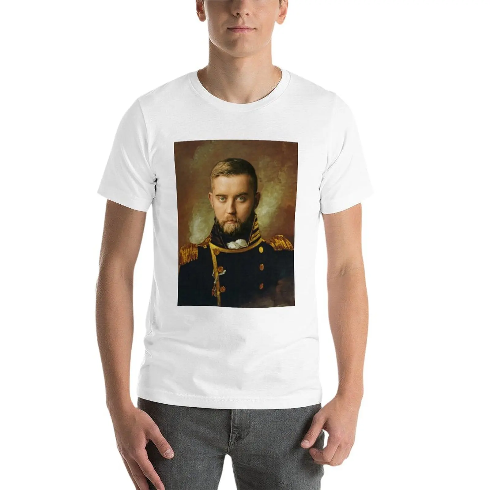 Футболка с капитаном Сергей Nazarov аниме одежда в эстетике топы больших размеров