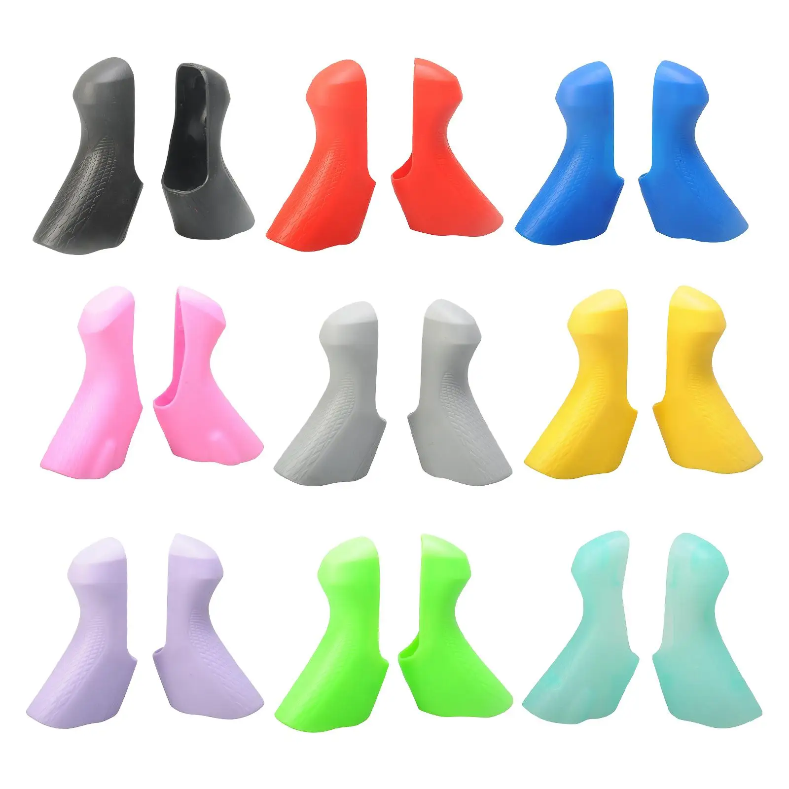 

Универсальная крышка тормозной ручки, нескользящая Удобная втулка ручки, рычаг переключения передач для горного и дорожного велосипеда, дл...