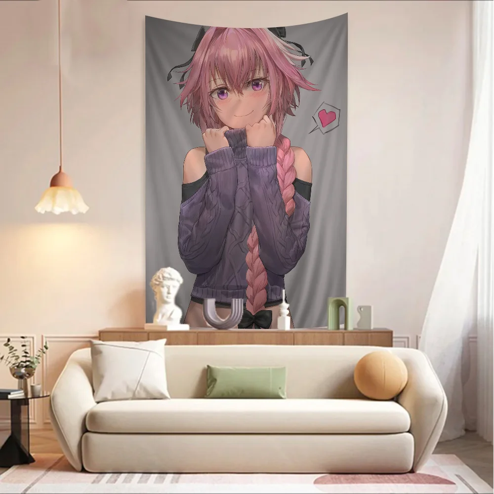 Аниме милый Fate Apocrypha Astolfo подвесной богемный гобелен Таро хиппи настенные коврики