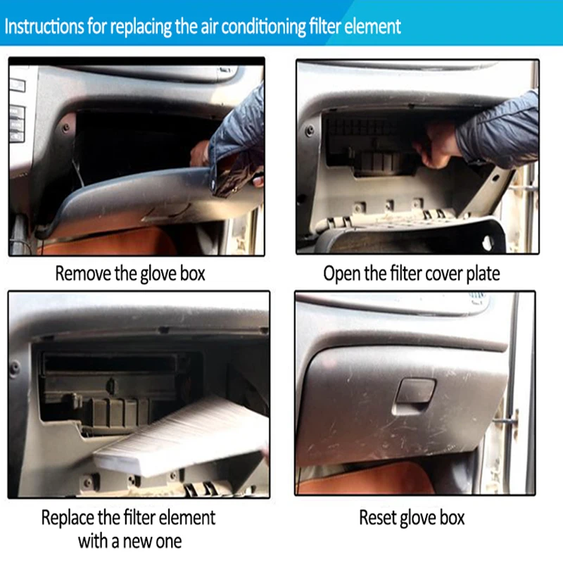 Фильтр кондиционера 1 2 T для Renault Scenic IV 4 2017 ~ 2022 2021 2020 2019 фильтр воздуха двигателя с