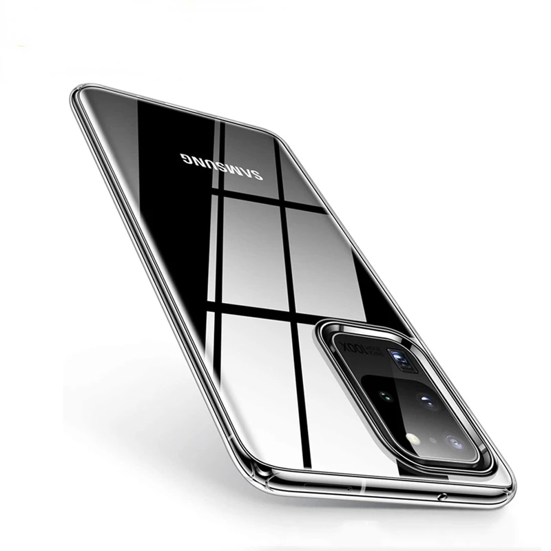 

Ultra Thin Clear Silicone Phone Case For Samsung A71 A51 A20 A30 A40 A50 S8 S9 S10 Lite S10e S20 S21 Note 20 Soft TPU Back Cover