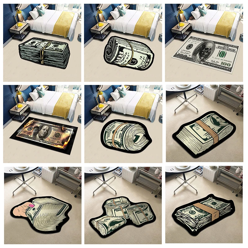 Индивидуальный ковер дизайн доллара США нестандартный комнатный напольный